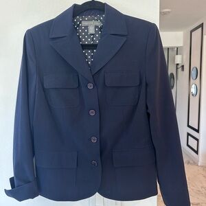 Josephine Chaus Women's Dark Blue Blazer